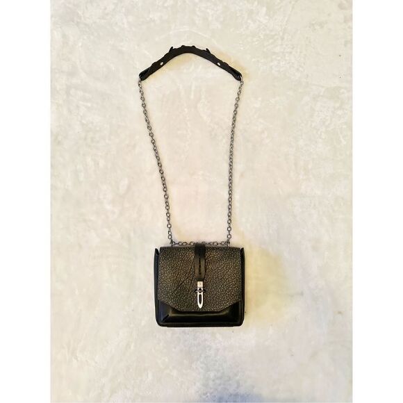 Rag and bone enfield chain black bag - Picture 3 of 8